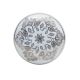 Grey Golden Floral Cupboard Knobs